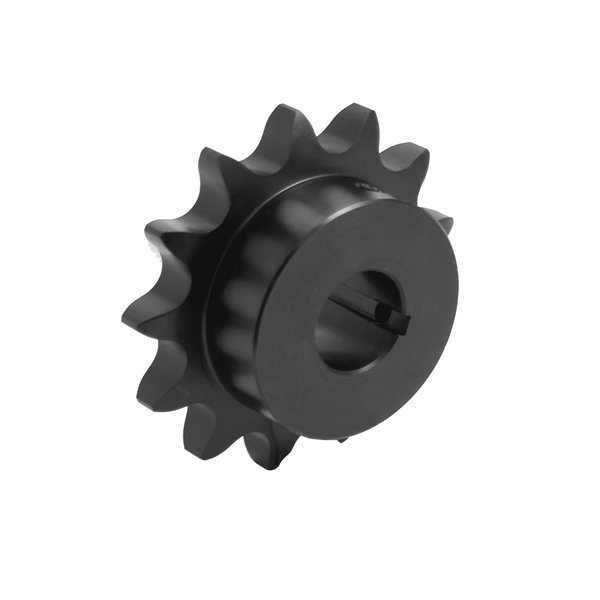 Tritan Sprocket, Metric, 1/2-in. Pitch, 25 Hardened Teeth, 25mm Finished Bore with Keyway & Set Screws 08BS25H X 25